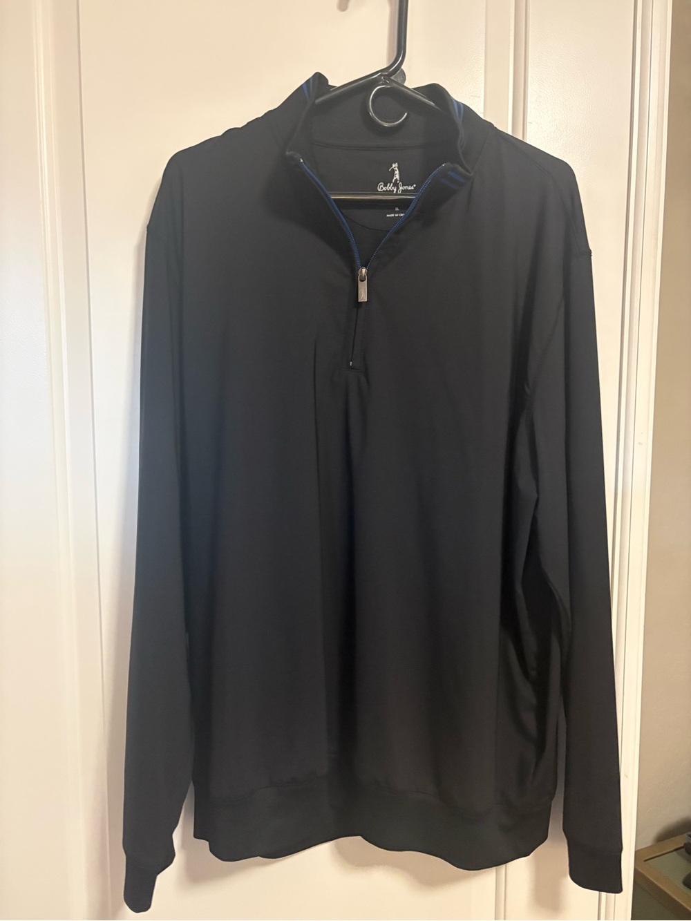 ⛳️🏌️Bobby Jones Black Quarter-Zip Pullover Jacket ⛳️🏌️
